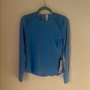 Lululemon Sculpt Long Sleeve in Aero Blue